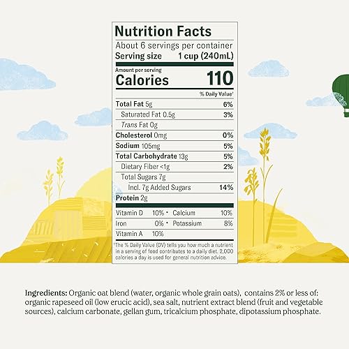Miniatura 10 de Chobani Leche de avena, edición barista de avena, leche no láctea estable, crema, vegana, sin gluten, 32 onzas líquidas (paquete de 3)