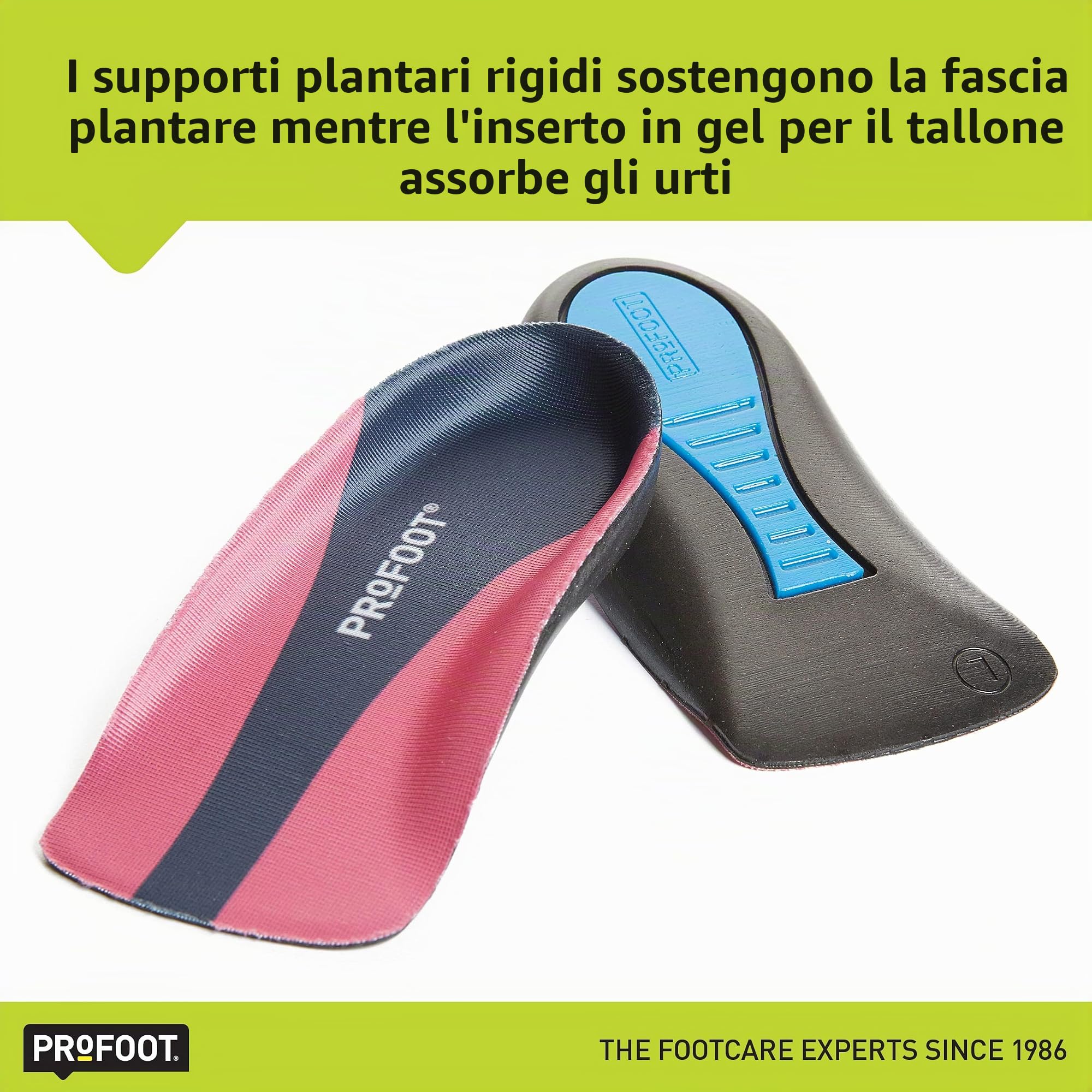 Profoot 22102Fgenxx12 Plantare FASCIITIS ERCHOTIS PER DONNA, 6-10