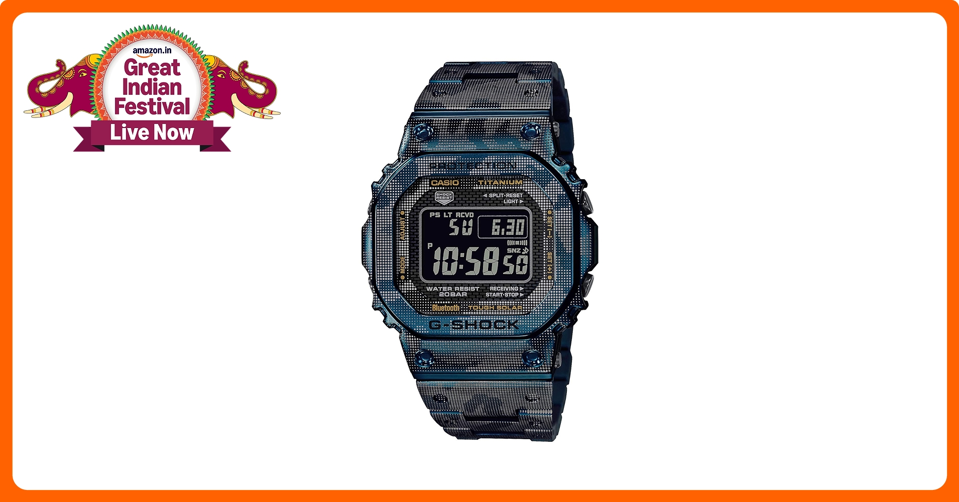 Buy CASIO G-Shock GMW-B5000TCF-2JR Radio Solar Watch Limited