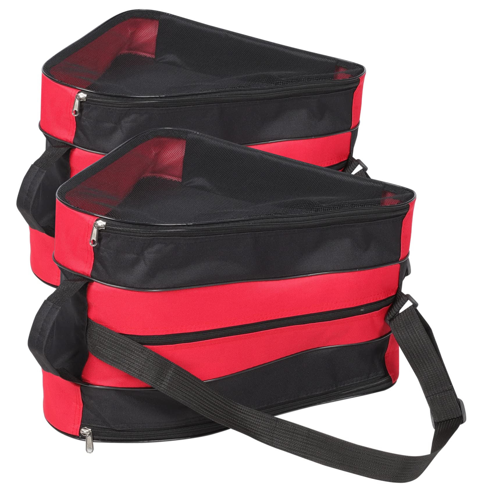 Abaodam Borsa per Pattini a Rotelle 2 Pezzi Oxford Cerniera | Roller Skates e Inline Skates, Cordino per Trasporto, Riutilizzabile e Facile da Pulire