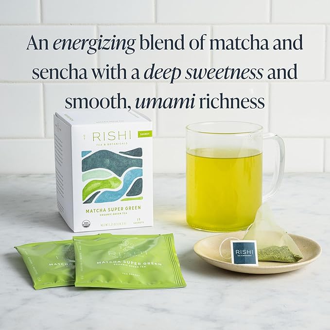 Té Matcha Super Green Orgánico 15 Saquitos miniatura 5