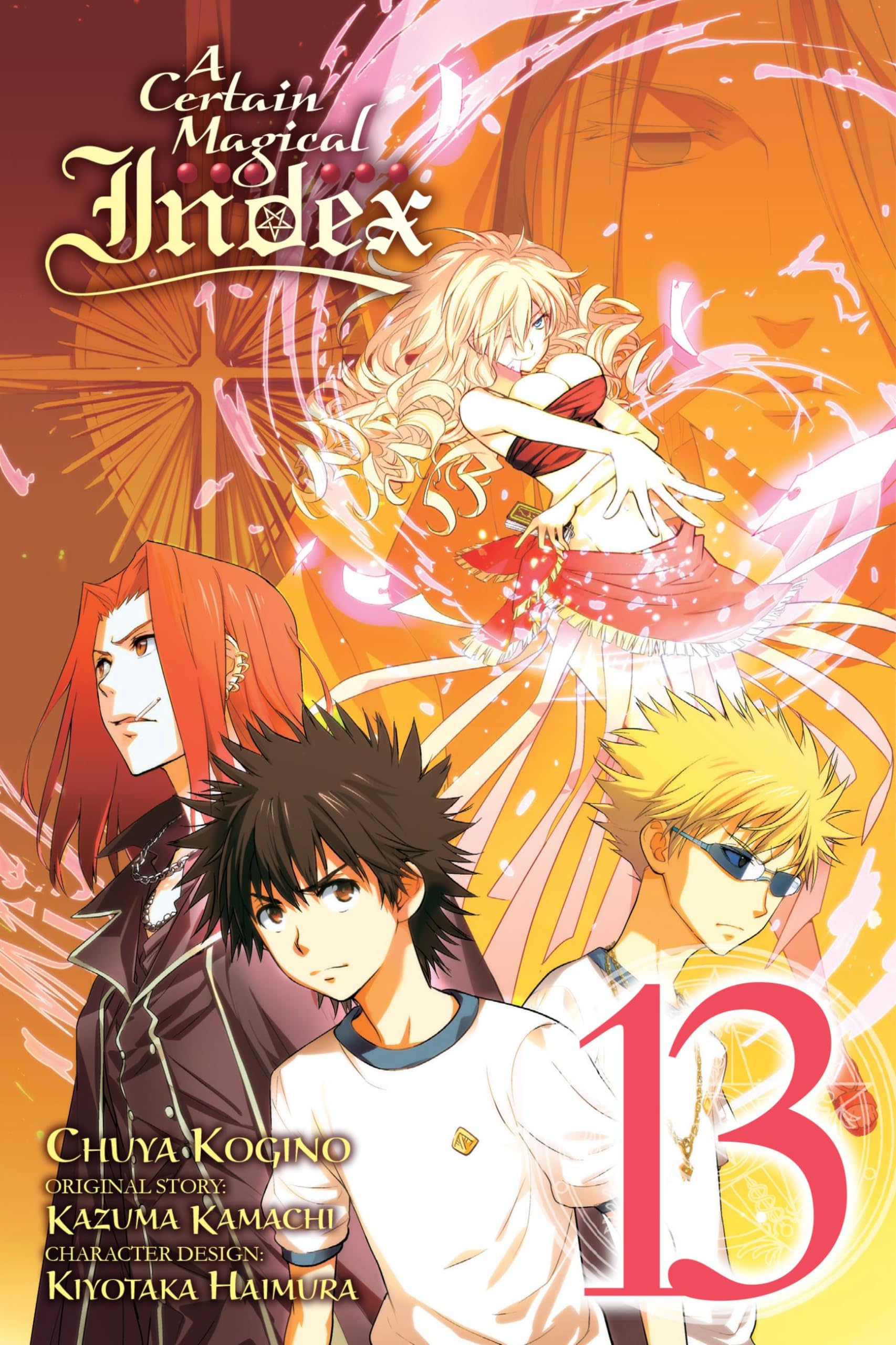A Certain Magical Index Vol. 13 Manga by Kazuma Kamachi PAPERBACK 9780316346092