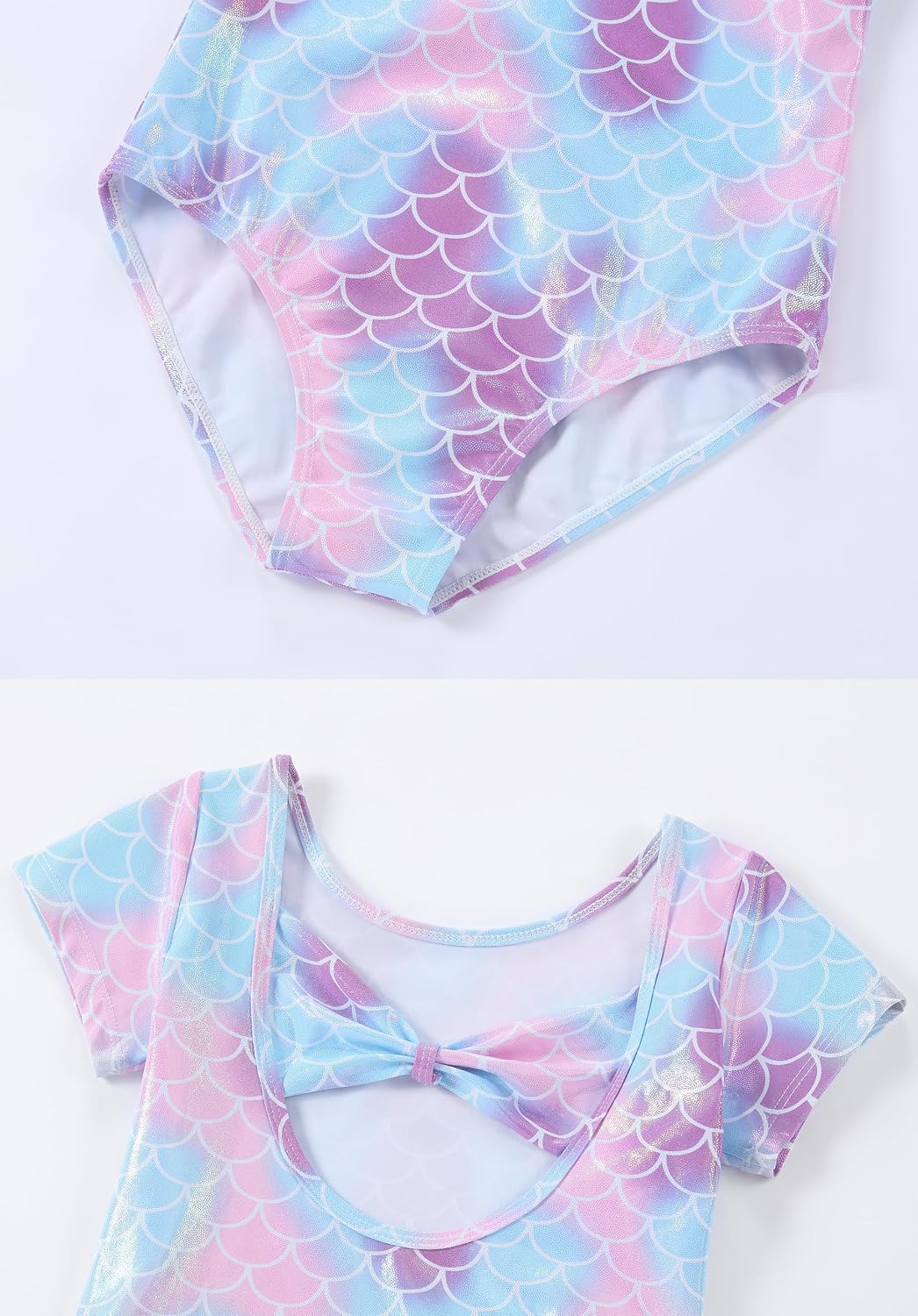 DIPUG Split Girls Ballet Leotards Toddler Dance Dress Combo