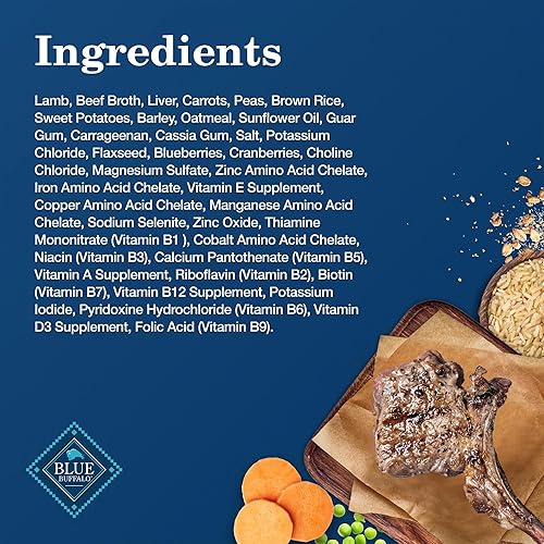 Vista 16 de Blue Buffalo Receta de homestyle Natural Adulto Mojo Mojo de alimentos, Pollo 12.5-Oz Poder (Pack de 12)