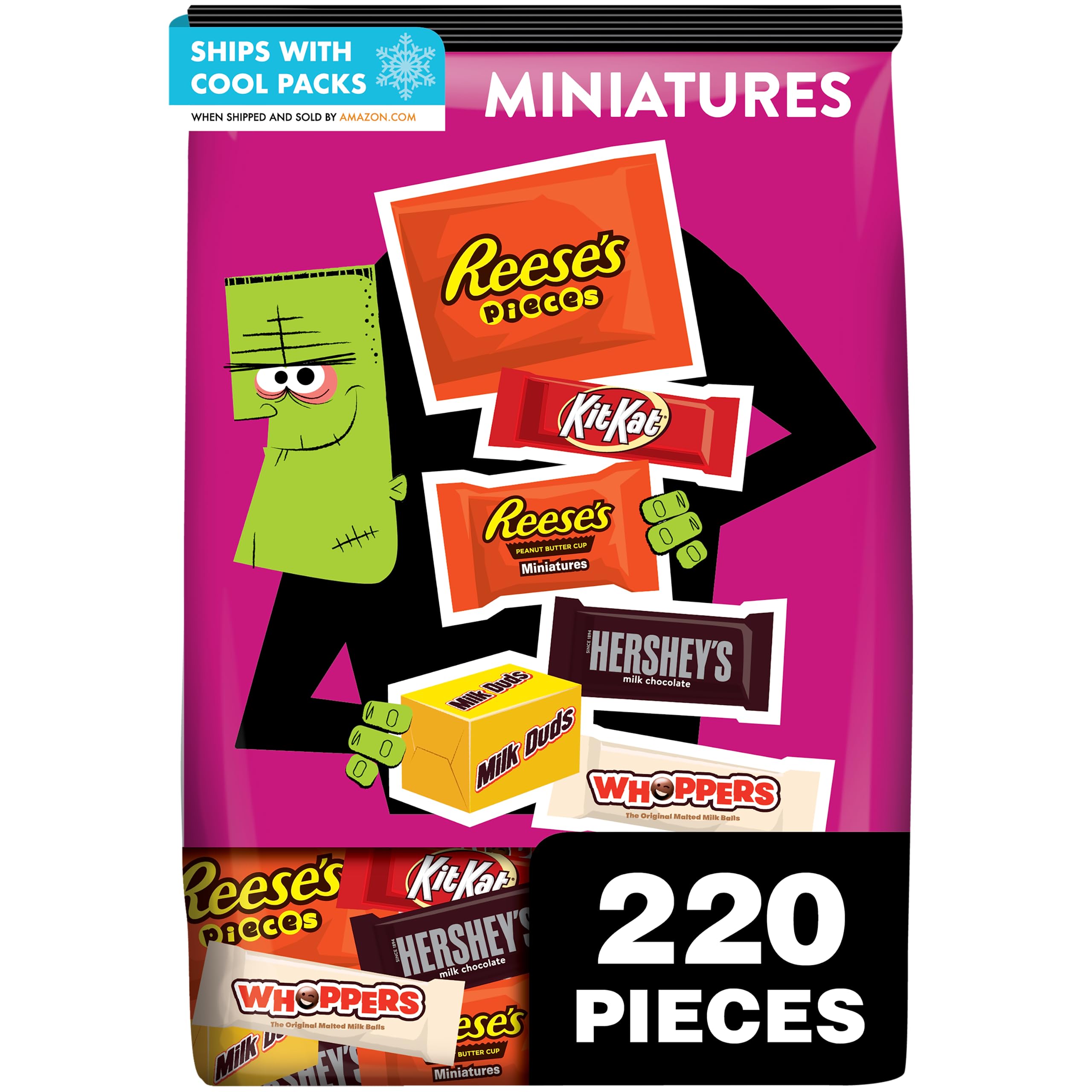 Assorted Milk Chocolate, 70.31 oz (220 Count)