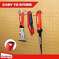 Vista 7 de Goldblatt Sierra para paneles de yeso, sierras Jab de 6 pulgadas, sierras de ojo de cerradura con mango de agarre suave, sierra de mano, cortador