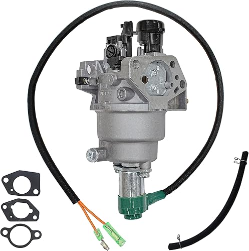 Miniatura 1 de HUAYI P27-2 Carburador para Honda EM5000SX EB5000 EM6500SX EB6500 EW171 EB3500 EB3800X EM3500X EM3500SX EM3800SX EW140 y GX340 GX390 Gengrator