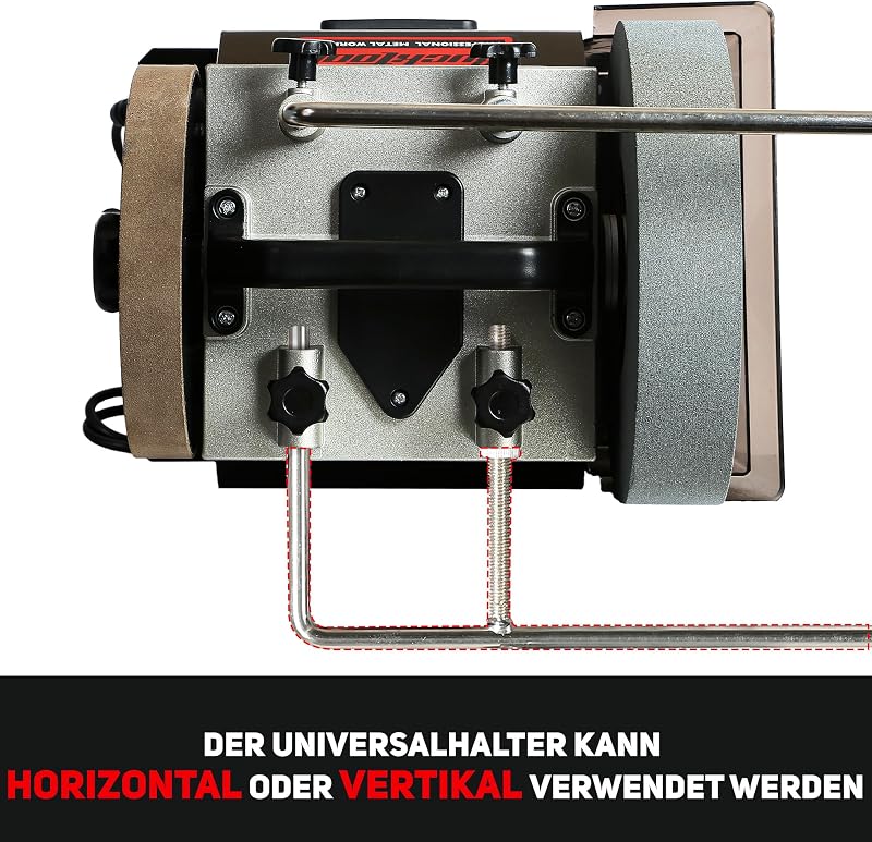 Bucktool 250mm Vízcsalas Elektromos Köszörűgép 180W Élezőgép Szűrőrendszerrel