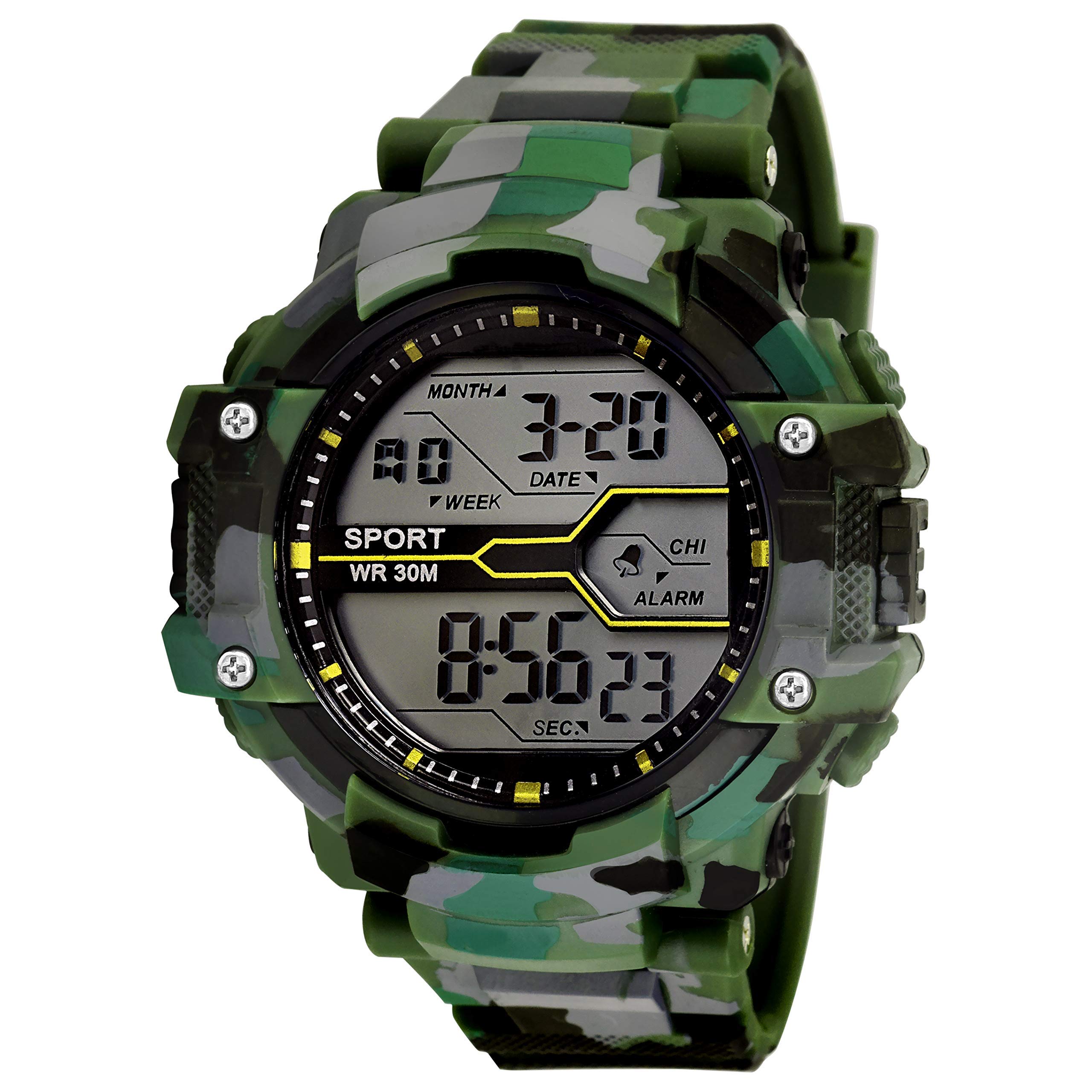 Skylark Digital Multi-Colour Dial Mens Watch-armywatch (B08DV4D4CL) Amazon Price History, Amazon Price Tracker
