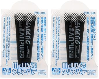GSI Creos GSI Creos Mr.UV Curing Clear Putty 10ml Model Material P130 x2