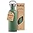 Bambaw 24 oz Stainless Steel Water Bottle, Green, Dishwasher Safe, Non Insulated, No Straw Sage Green