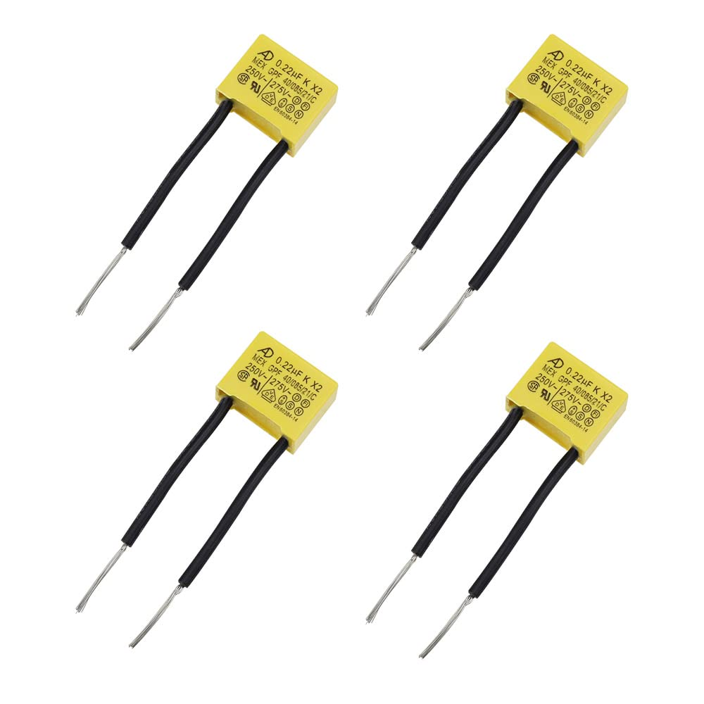 Condensatore Anti Interferenza 0.22µF 275V X2 - 2 Pezzi Per Luci LED Lampeggianti - Foto 12