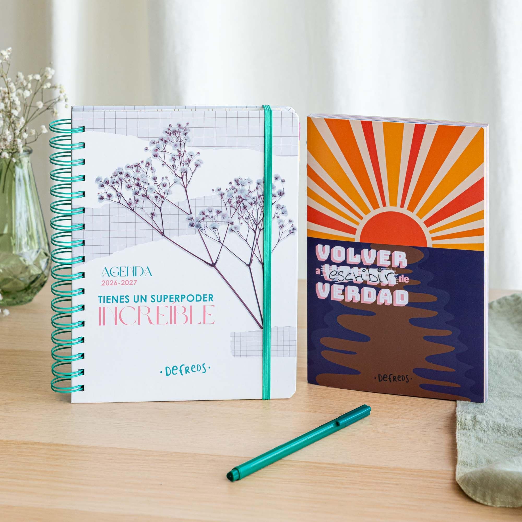 Agenda escolar semanal 2026-2027 Defreds (TANTANFAN)
