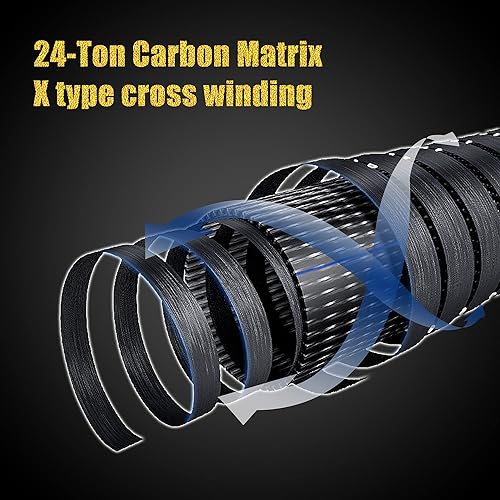 Miniatura 8 de EOW XPEDITE LITE Cañas de Pescar Telescópicas Portátiles y Combo, Cañas de Pesca de Spinning y Casting, Blanks de Caña de Carbono 24T, Punta de