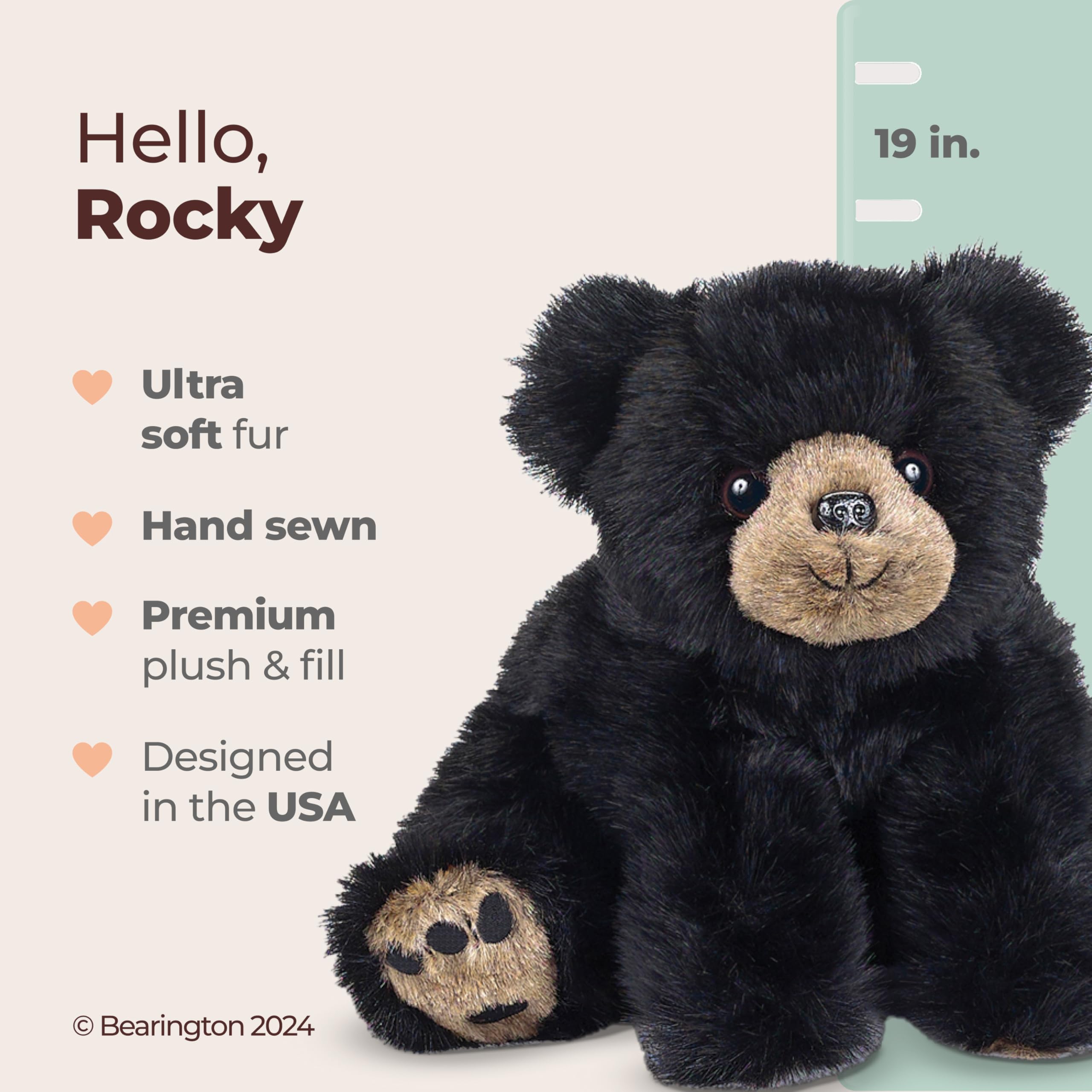 最安値 新品未使用 BLACK Furry bear L/S Tee The Black Bear Tee (unisex) - the fur that he is wearing is the