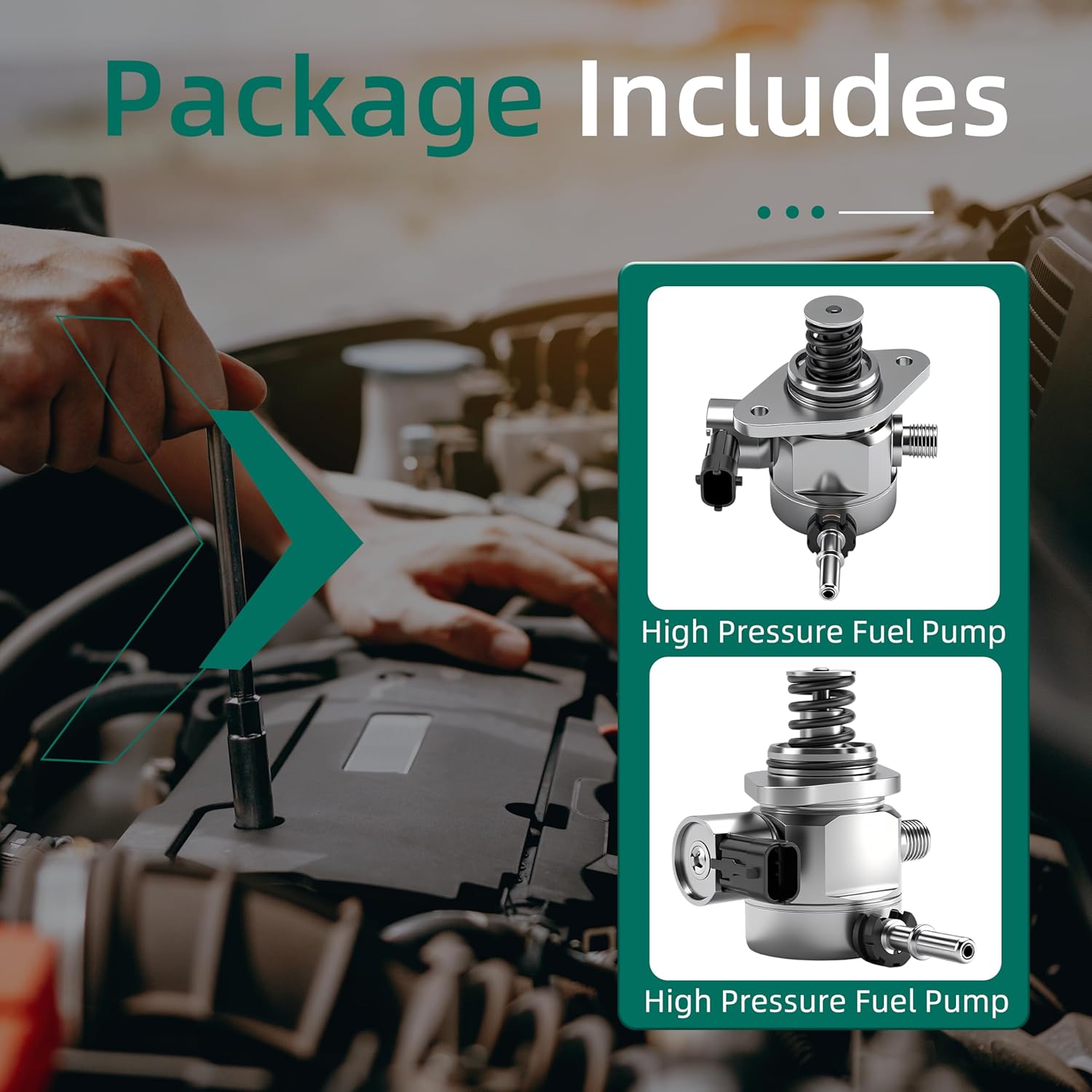 35320-3L110 High Pressure Fuel Pump Fit for Kia Cadenza for Sedona for Sorento 3.3L V6 2017-2021, OE #35320-3L110 353203L110