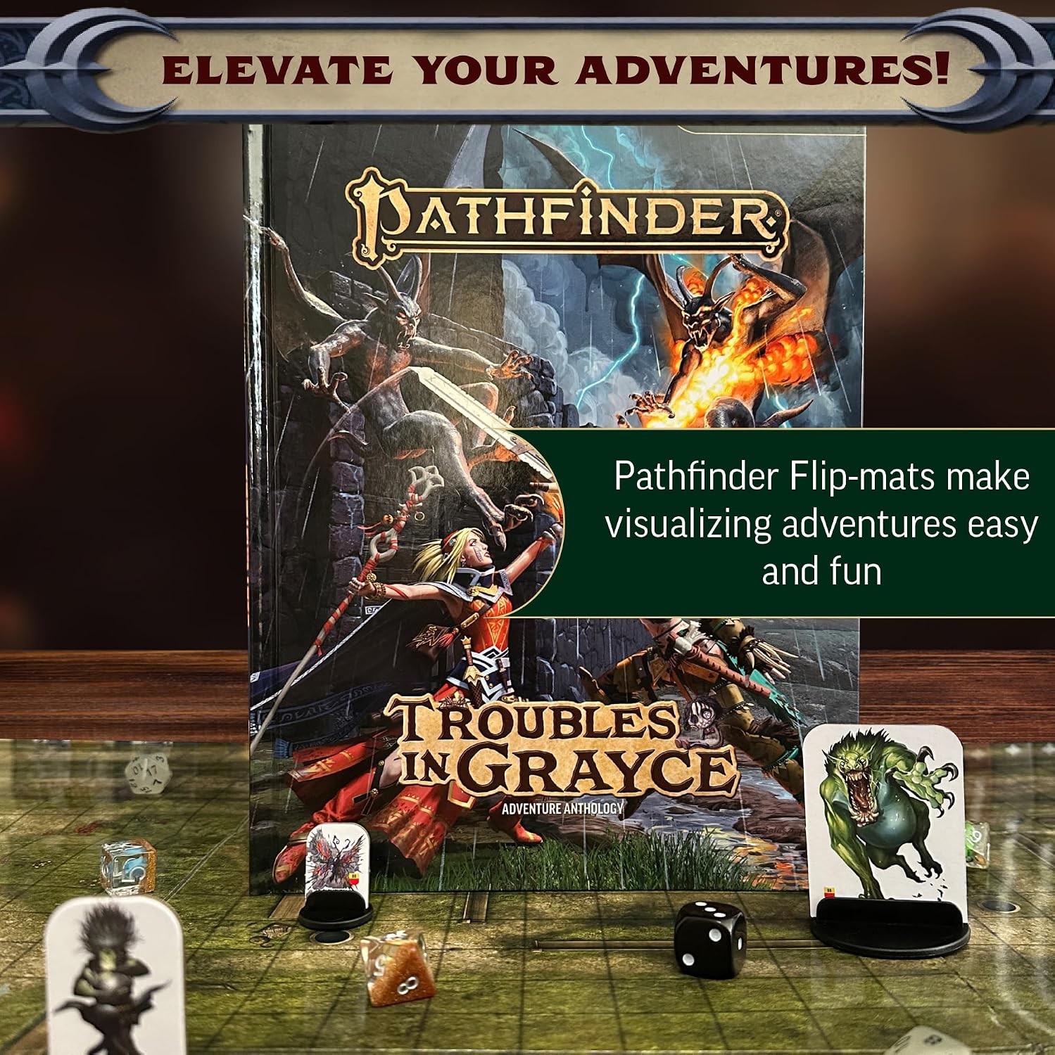 Pathfinder Flip-Mat: Training Grounds image 5