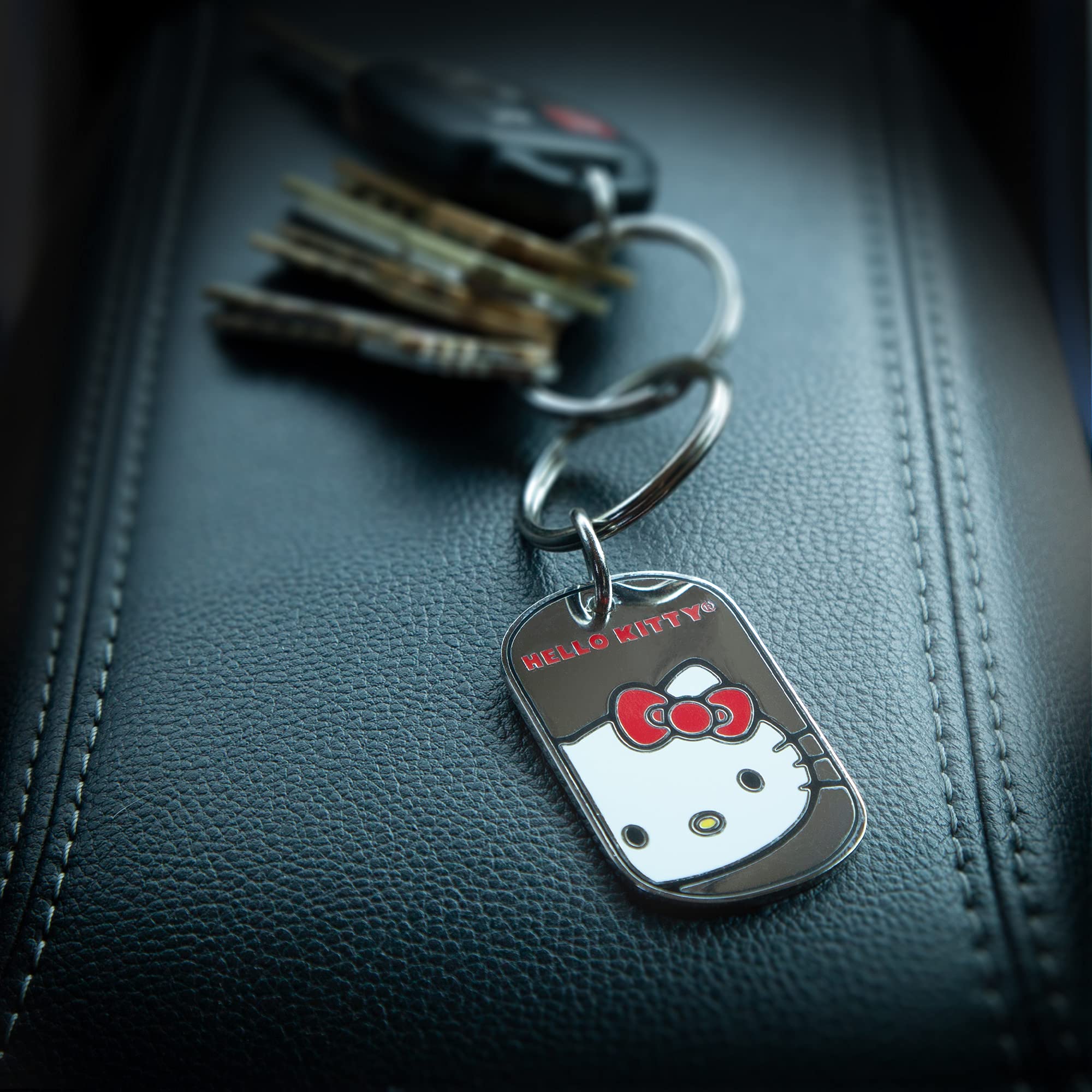 Amazon | keychain-hello Kitty | キーケース・キーホルダー | 車＆バイク