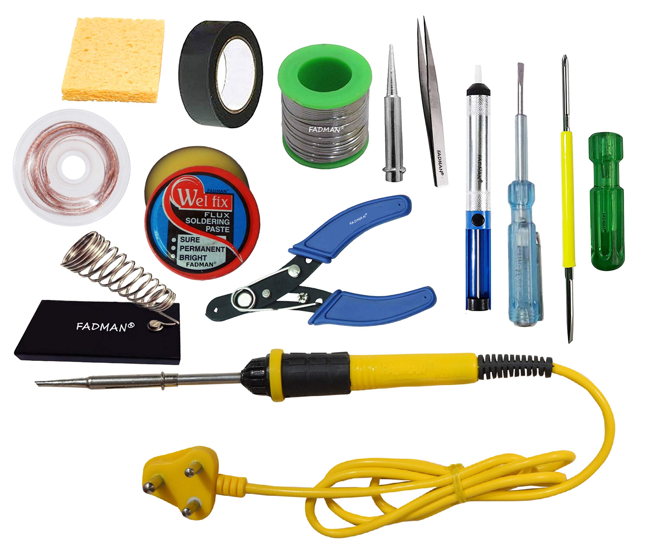 See full amazon price history chart for FADMAN BASIC KIT COMBO-13 SOLDERING IRON KIT | 25W SOLDERING IRON (YELLOW+BLACK) | FADMAN BASIC KIT COMBO-13 SOLDERING IRON KIT | 25W SOLDERING IRON (YELLOW+BLACK) | (B0916BWW8M) Amazon Price History, Amazon Price Tracker