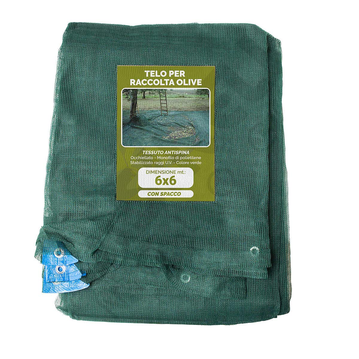 RETI RETE PANNI PER RACCOLTA OLIVE 8X12 MT INTERA ANTISPINA ANGOLO