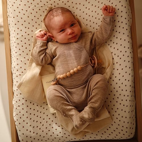 Miniatura 3 de mushie Funda para cambiador de muselina extra suave (niebla)