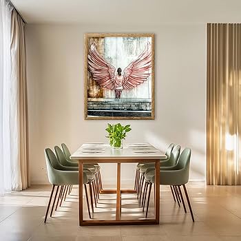Amazon.com: Posterizer - angel wings graffiti street art