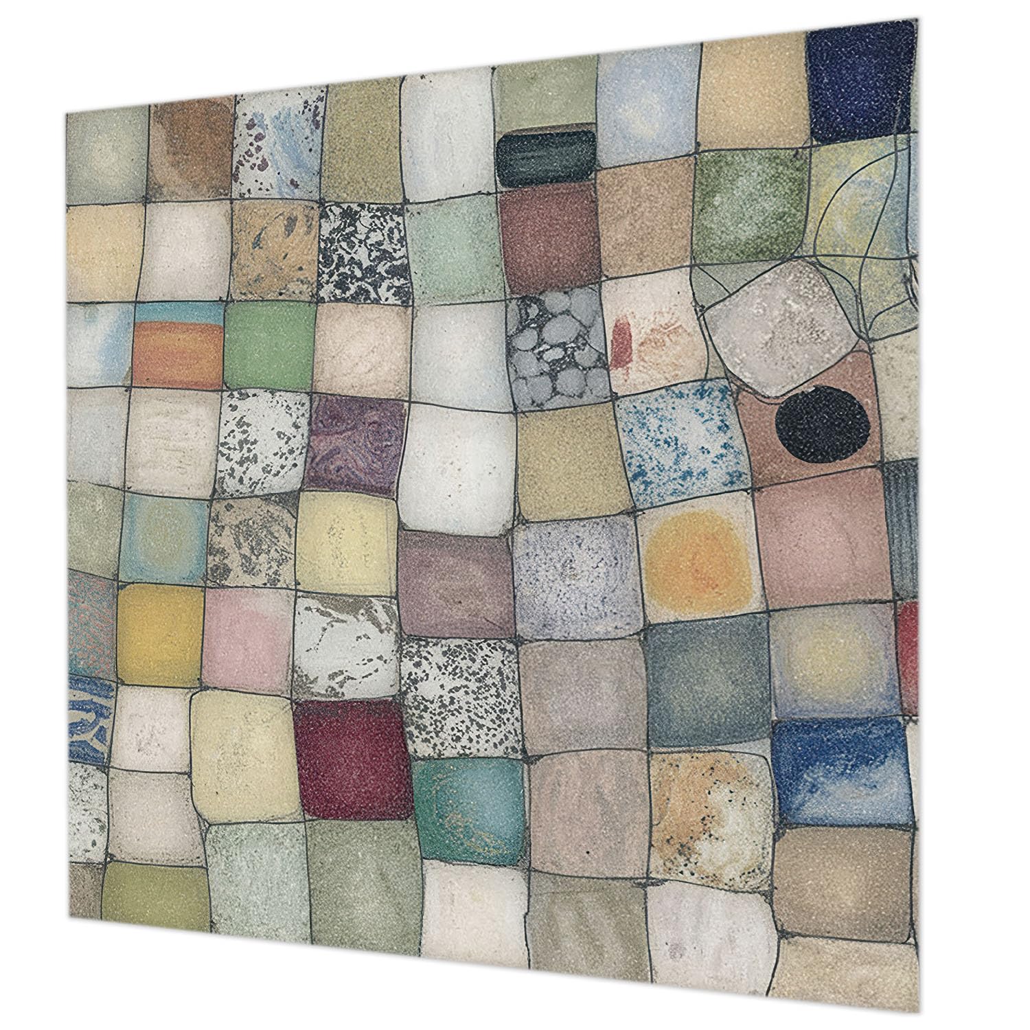 Tapisserie intissée de salon grand format 250x250 cm avec colle