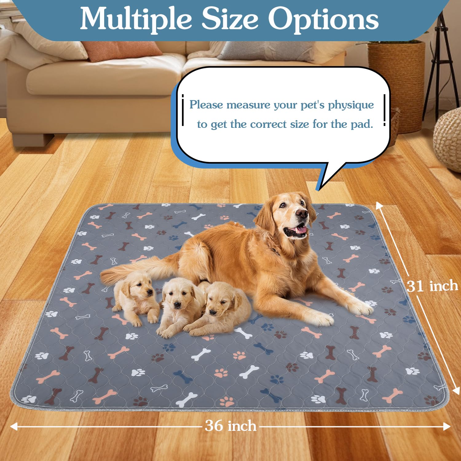 puppy playpen washable pet pee pads