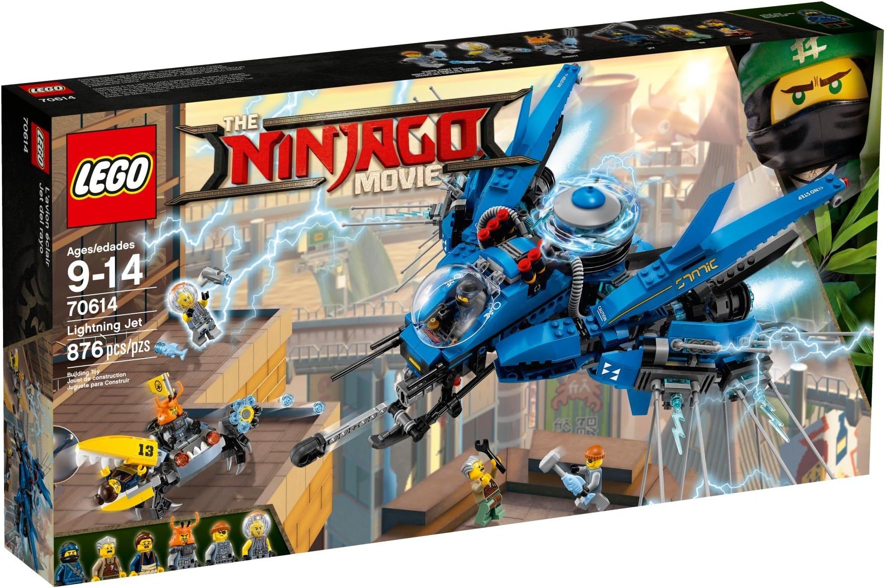 レゴ(LEGO)ニンジャゴー ジェイのライトニング・ジェット 70614