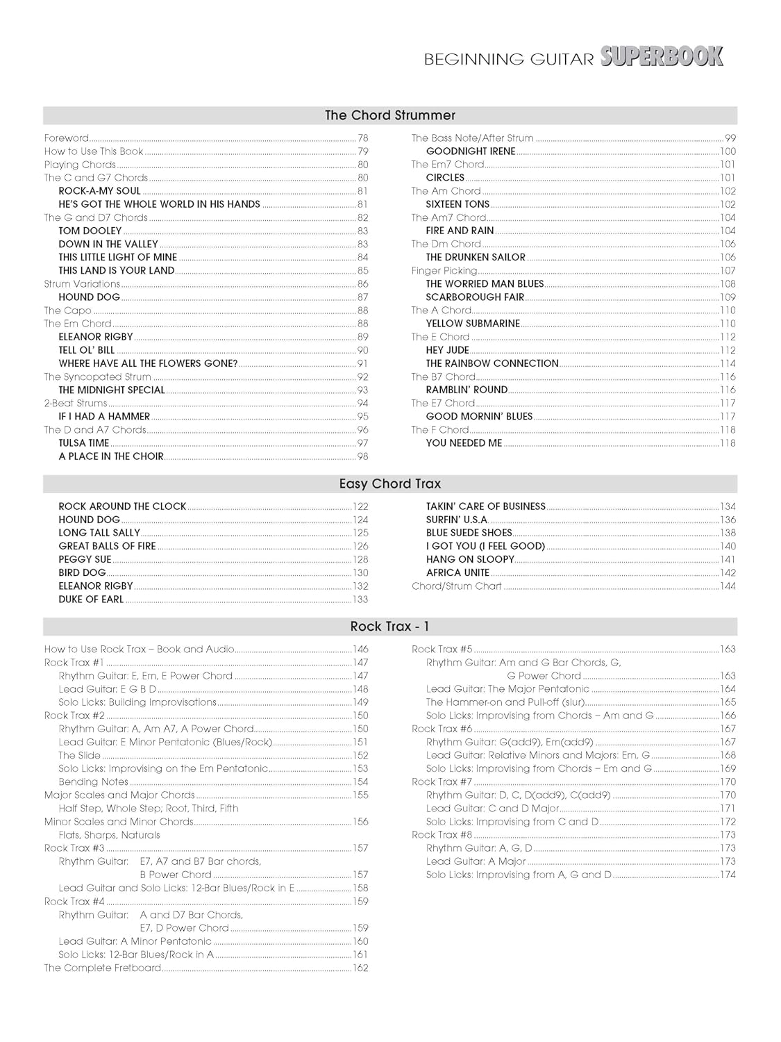 Hal Leonard Guitar Superbook (Book/Online Audio)