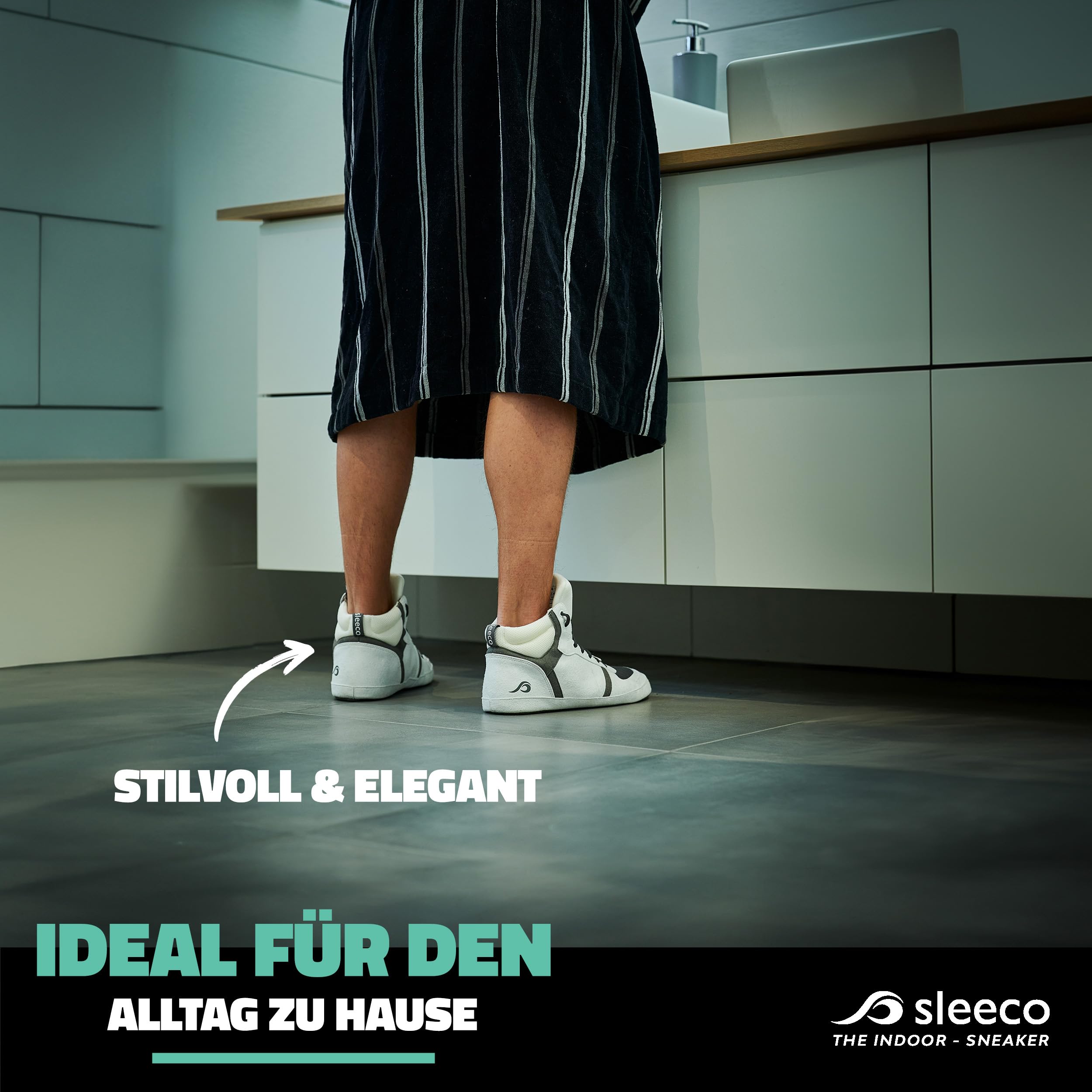 Stylische Hausschuhe im Jordan Sneaker-Look (Unisex) für Damen und Herren - Moderner und bequemer Indoor Sneaker (REVO 1, REVO 2 und NOVO)