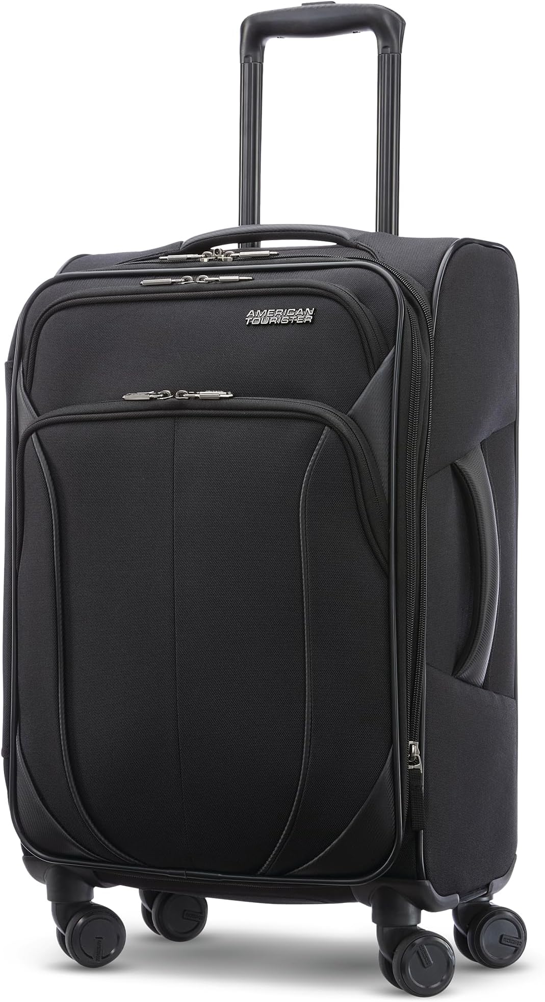 4 KIX 2.0 Expandable Softside Luggage with Spinner Wheels, 20 SPINNER, BLACK