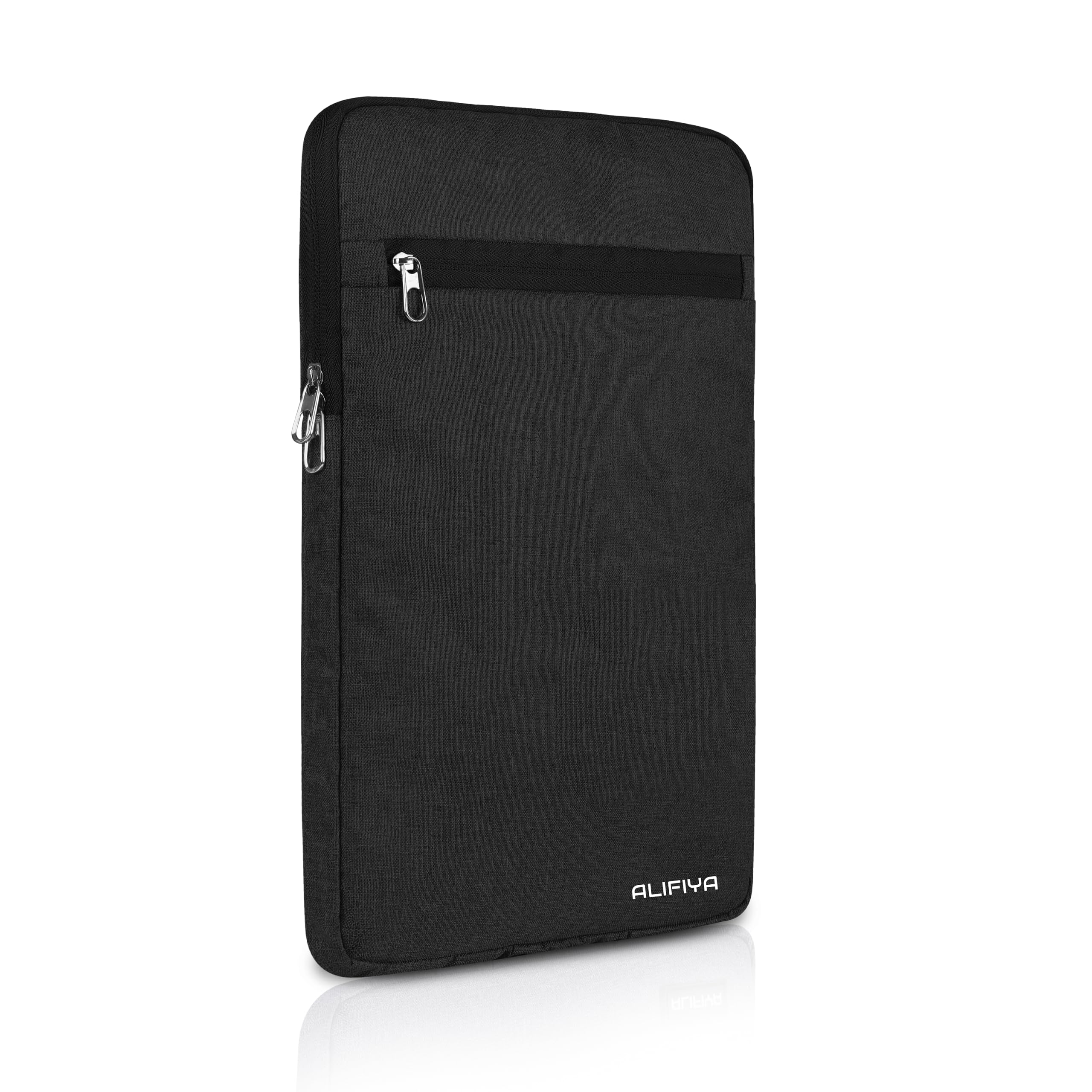 Alifiya Polyester Tablet Sleeve/Laptop Sleeve Bag/Case Cover Upto 11.6 inch for iPad/Samsung Galaxy/Lenovo (Black_L20)-image-30
