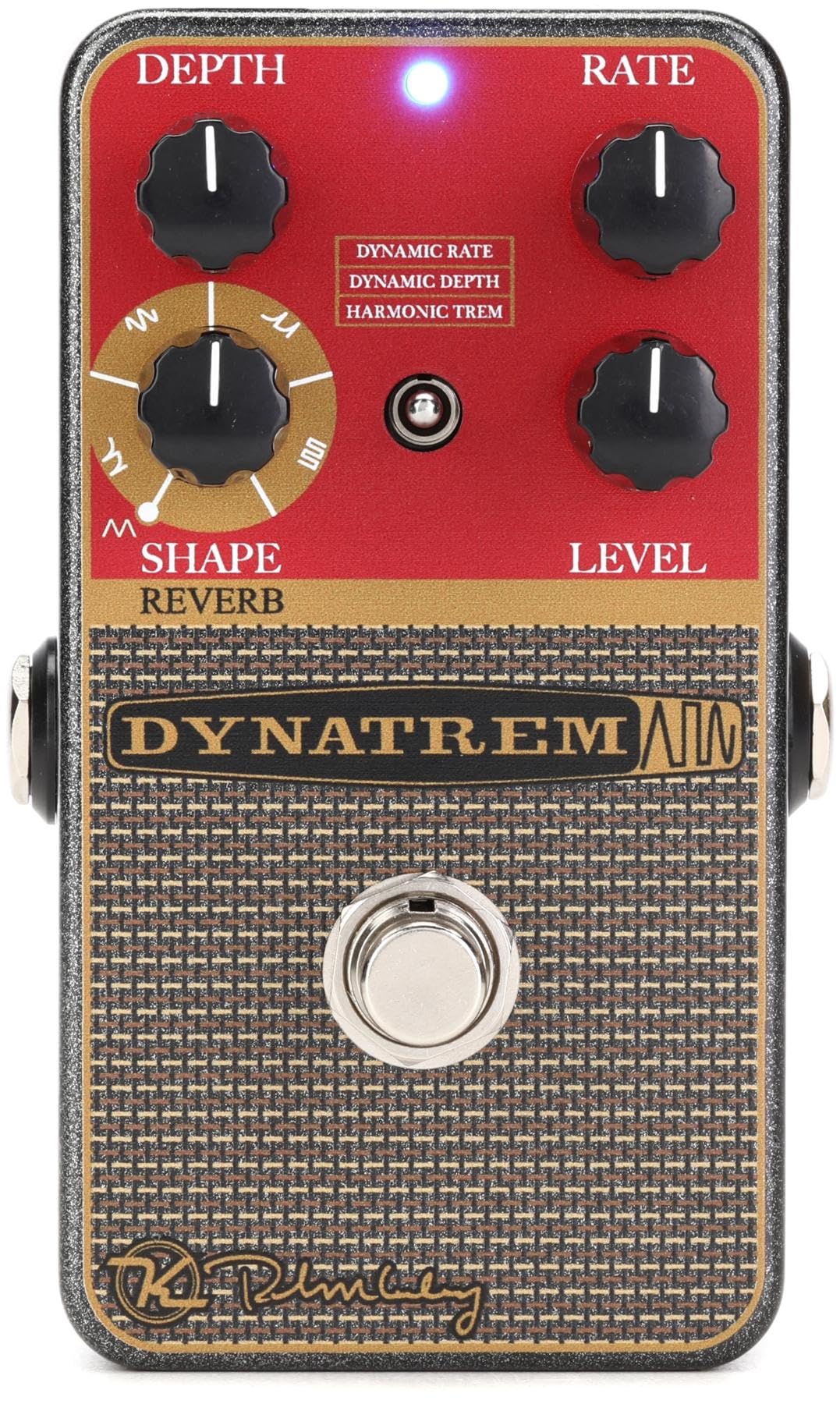 Amazon.com: Keeley DynaTrem Dynamic Tremolo Pedal, Gray & Red 