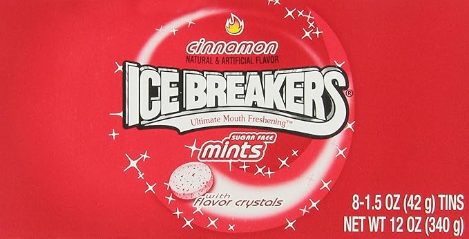 ICE BREAKERS Caramelo Cinnamon 24.0 Ounce Pack de 16 miniatura 8