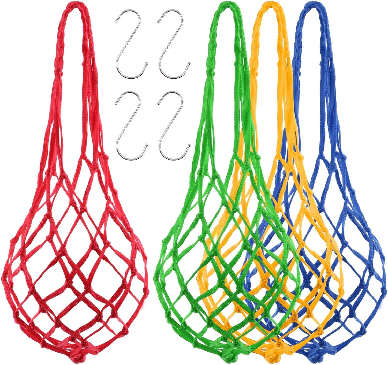 Amazon.com : 4pcs Chicken Vegetable String Bag Poultry Fruit Holder ...