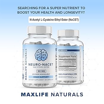 健康・医学 NACCI Amazon.com: Nature's Fusions Neuro NAC Supplement N-Acetyl
