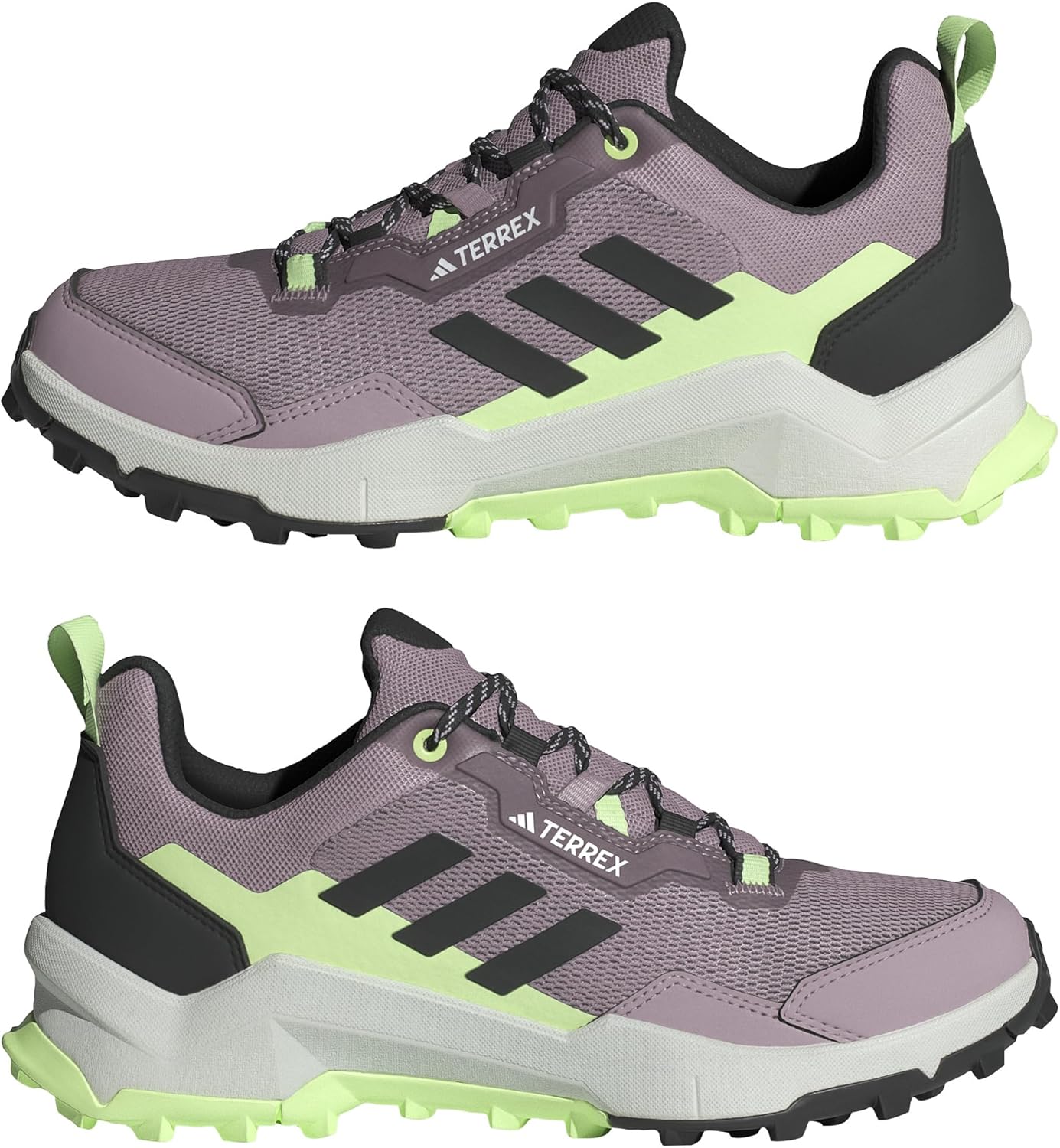 adidas Womens Terrex Ax4 Hiking Hiking Sneakers Shoes - Black