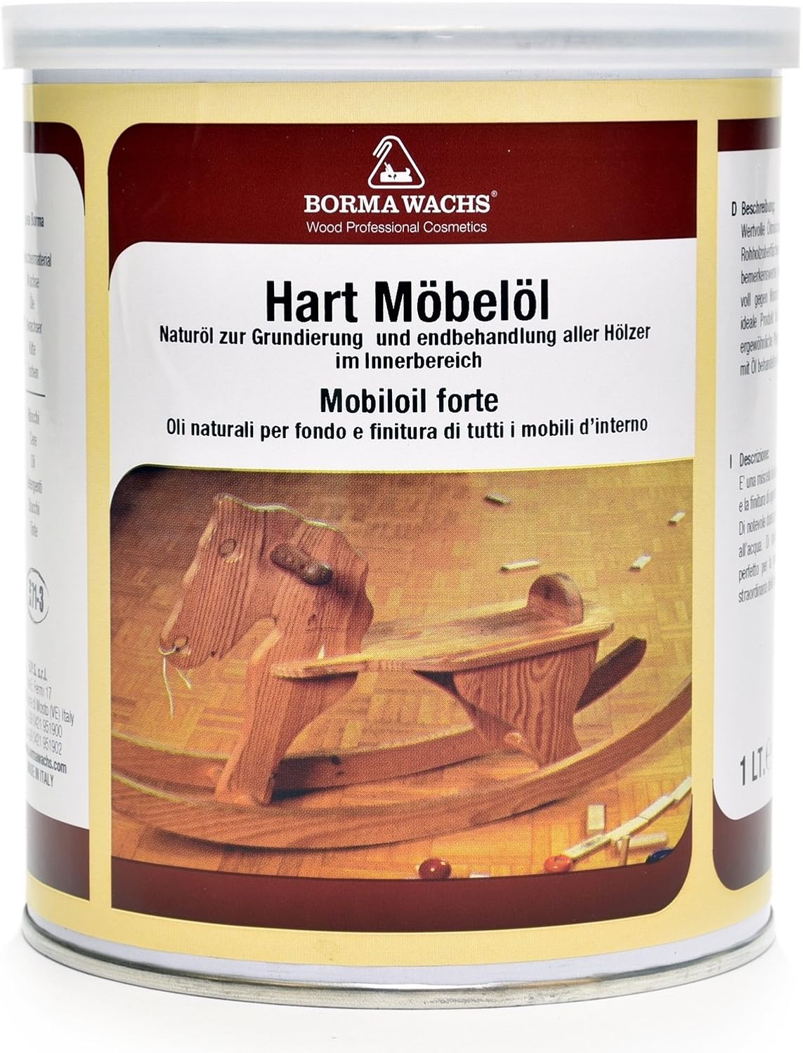 Natural Hard Furniture Oil 1000 ml