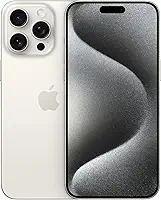 Apple iPhone 15 Pro Max (256 GB) — Titânio branco (Recondicionado)