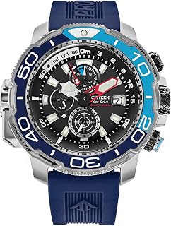 Mens Promaster Aqualand Silver-Tone Case Black Dial (BJ2169-08E)