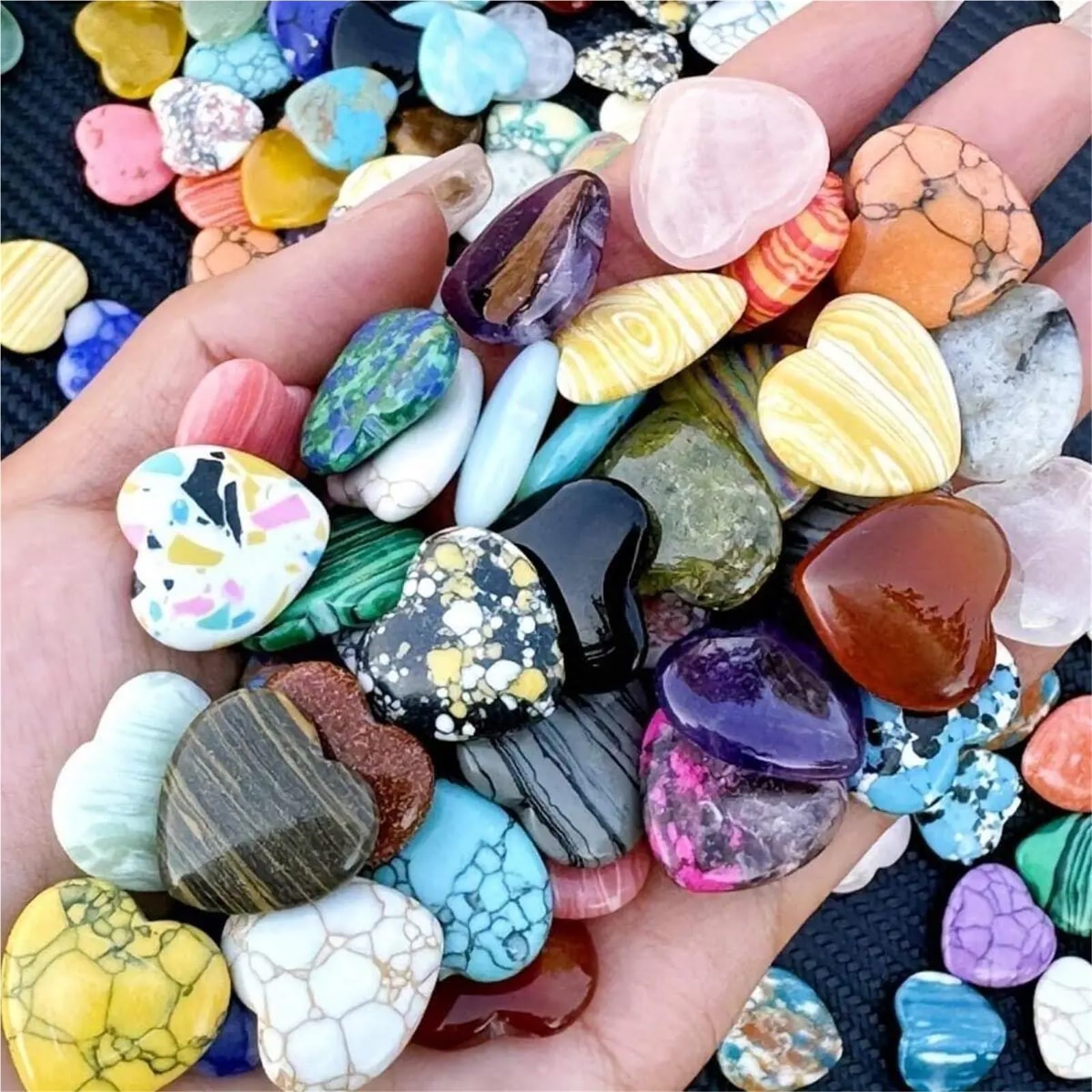 Deko Steine Steine Garten 10/20/30PCS 20MM Kristall Amethyst Liebe Heilsteine ​​Unregelmäßige Mineral Kies Probe for Haus Garten decor(20pcs)