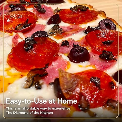 Miniatura 5 de Truffletopia  Rebanadas de trufa de verano  Carpaccio de trufa negra trufa real  Topping de lujo o gourmet  Listo para comer  Alternativa a las