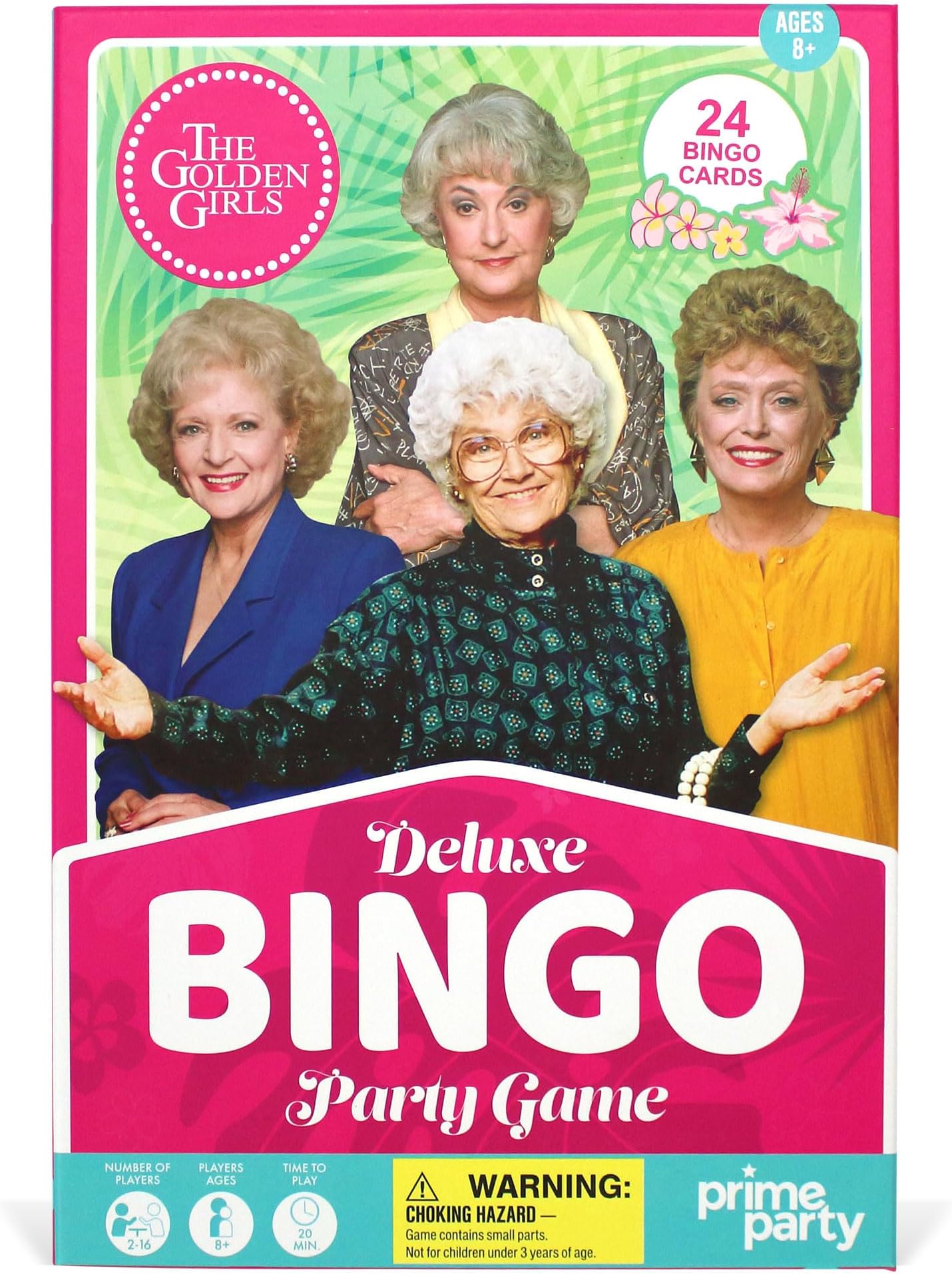 Golden Girls Deluxe Bingo Game for 16 Players