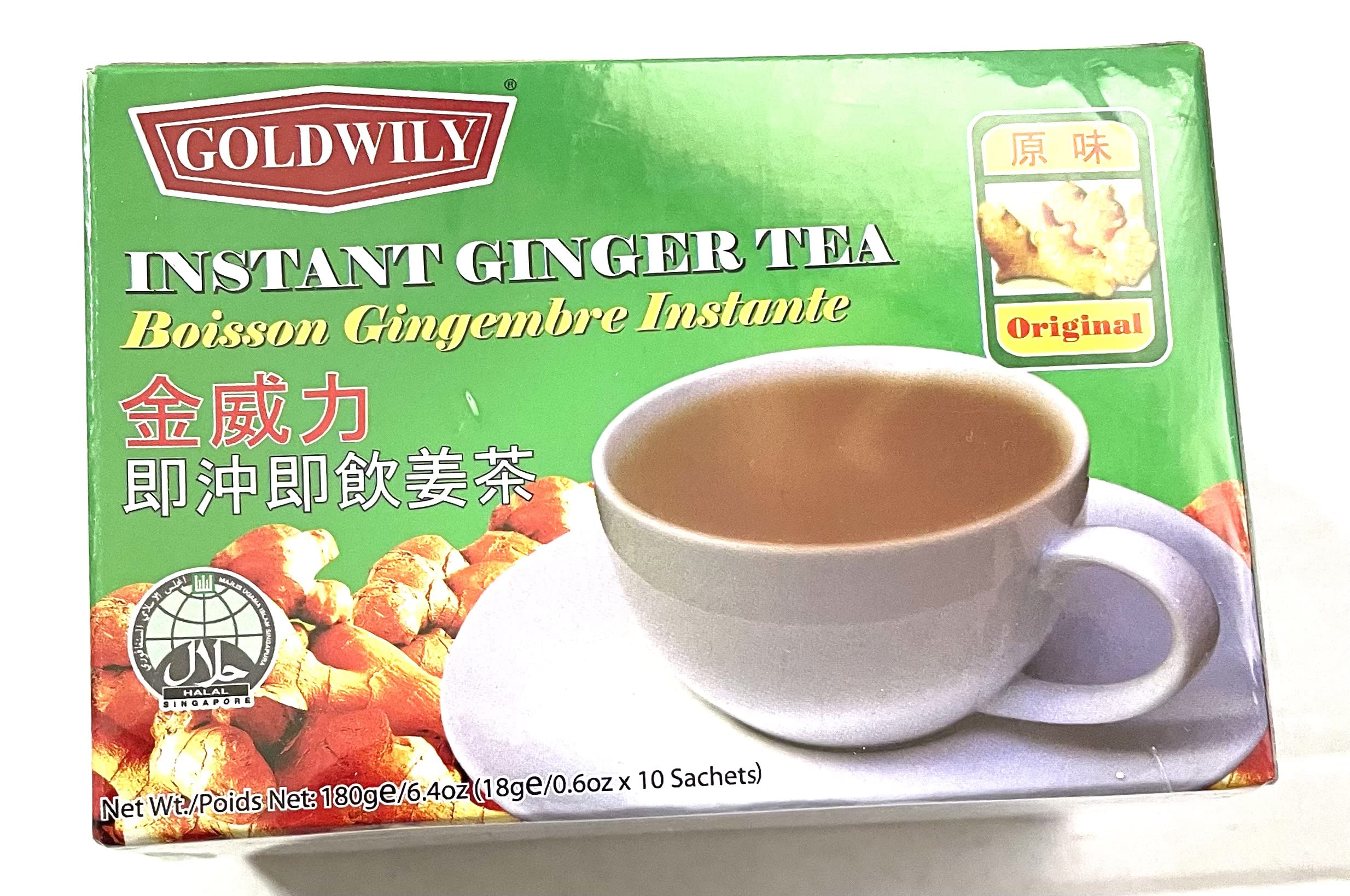 Goldwily Instant Ginger Tea 6.4 oz