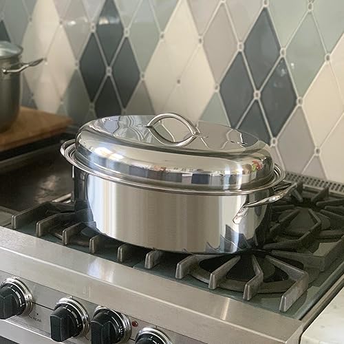 Miniatura 5 de Fox Run - Juego de tostador ovalado acero inoxidable 10 cuartos de galón