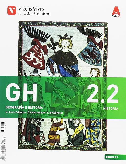 Portada de Gh 2. Canarias. Historia. Libro 1 y 2 2º ESO Canarias Social