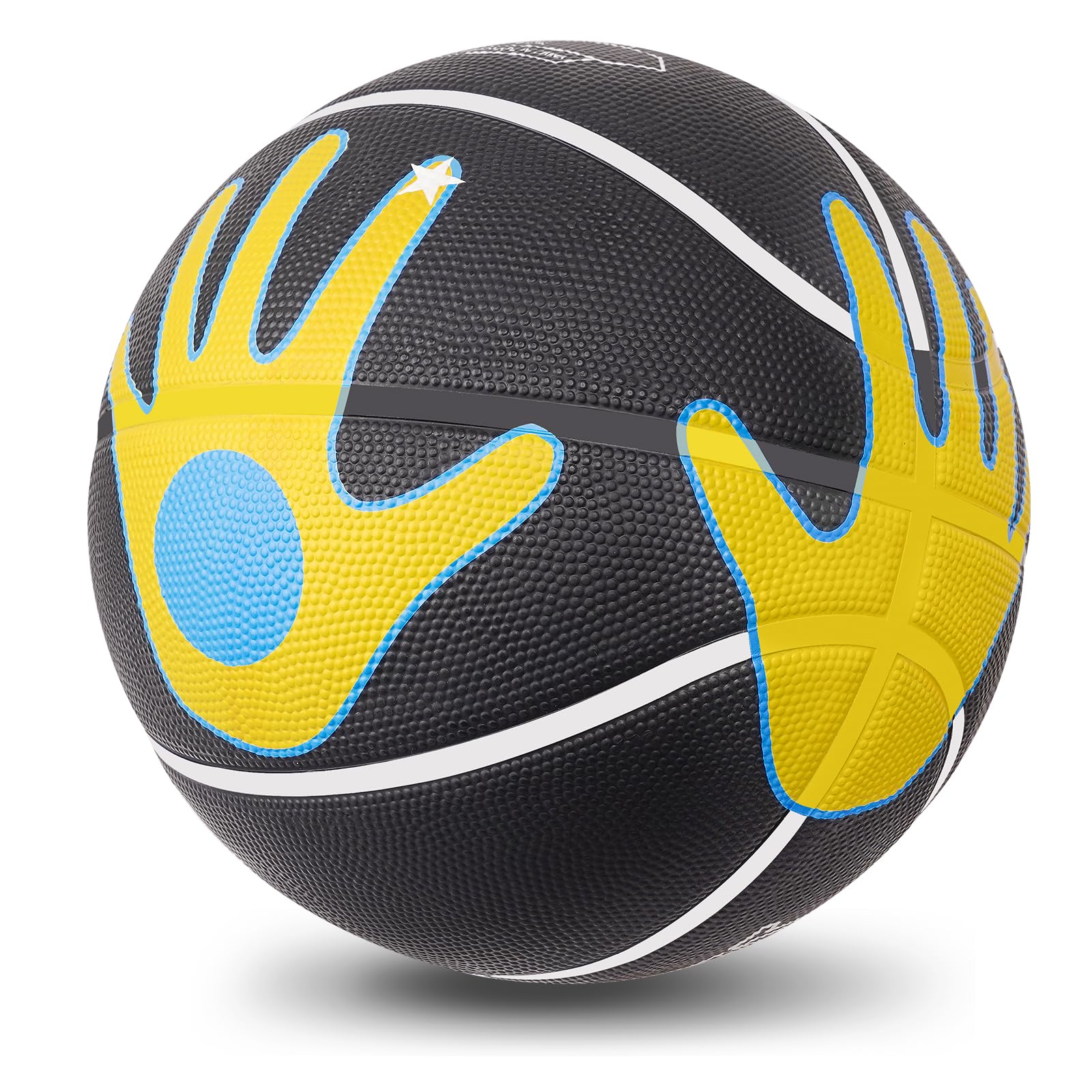 BALSMART Basketball Training Equipment for Youth Size 6/28.5”, Basket Ball Shot Trainer with Hand Position