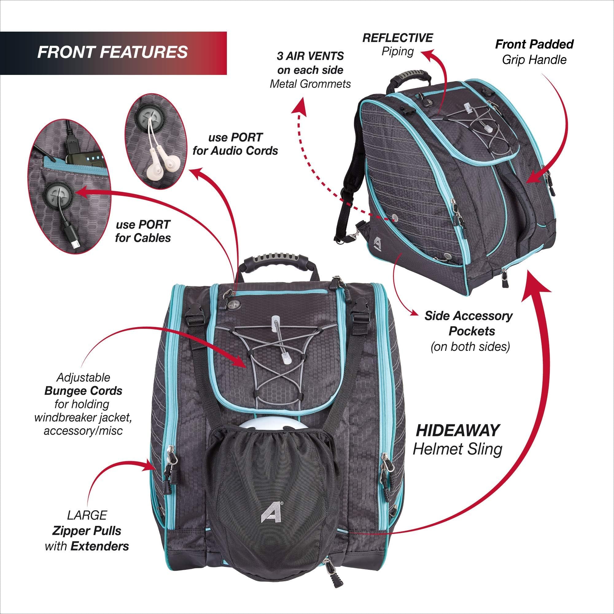 Everything Ski Boot Bag And Backpack Plus
