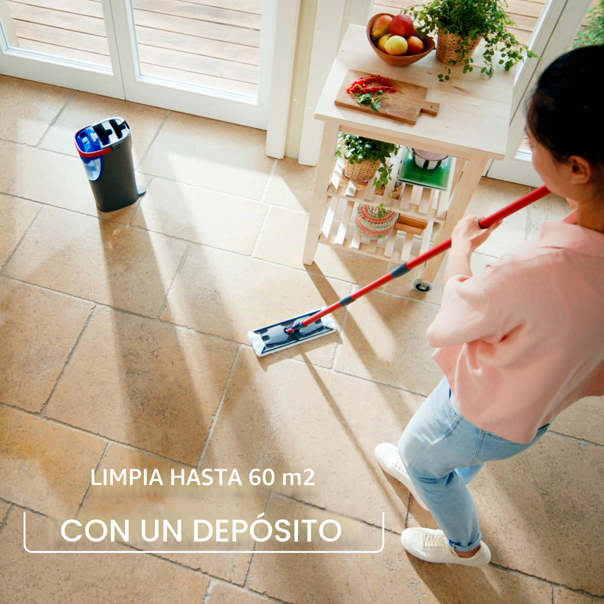 Vileda H2PRO Flachwischer - Set de Zweitanksystem